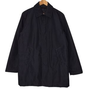 Banana Republic Men's Black Full-Zip Snap Button Weather Jacket Sz S